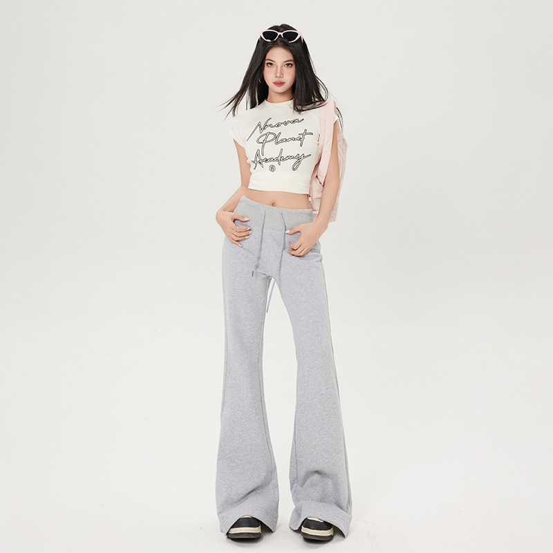 Women's Pants Casual Trousers for Women Hoof-length Floor-length Pants - Image 5