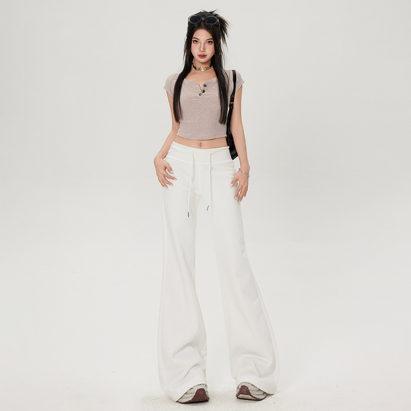 Women's Pants Casual Trousers for Women Hoof-length Floor-length Pants - Image 3