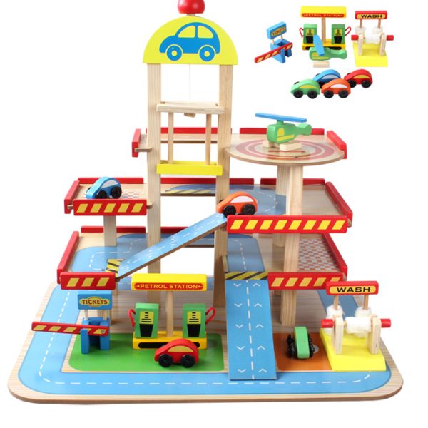 Children's playhouse toy simulation set