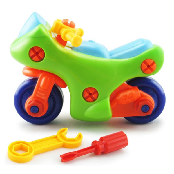 Demountable and Assembleable Motorcycle Toy