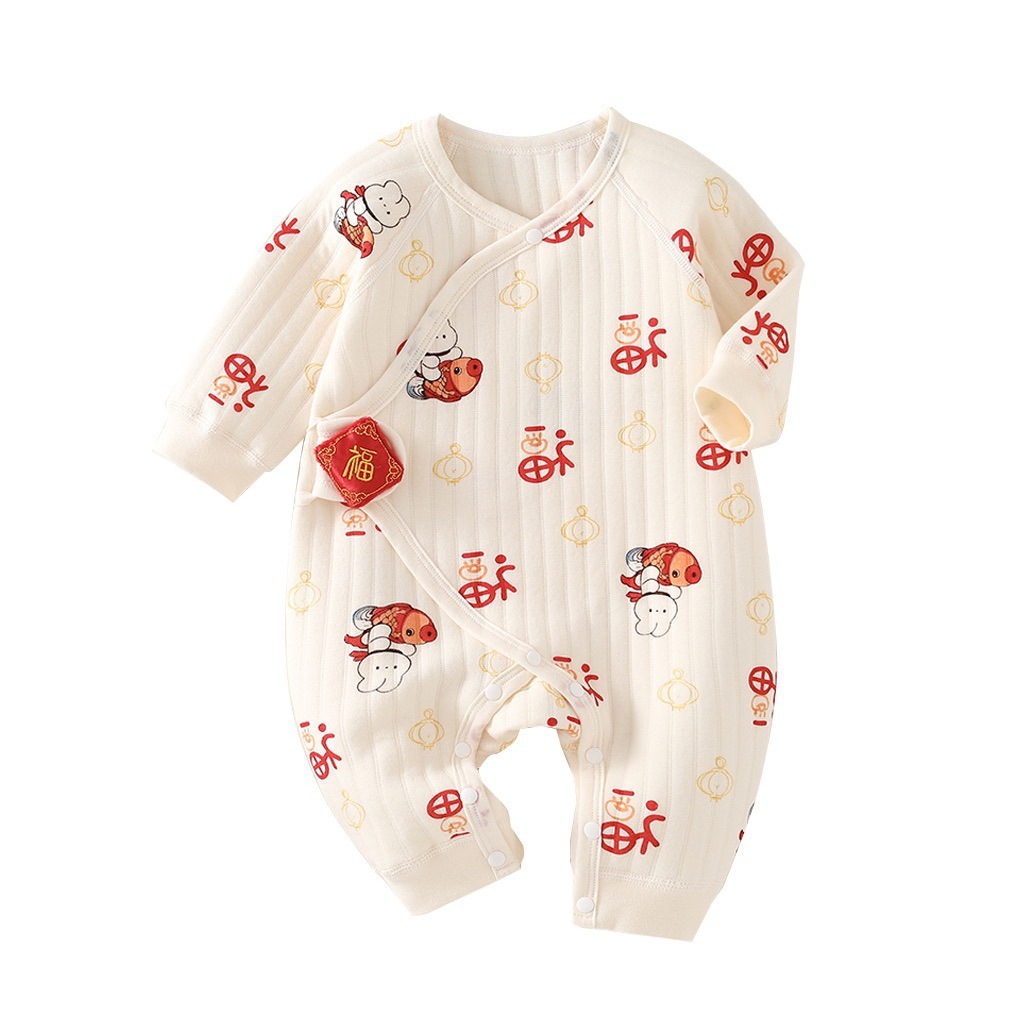 Warm quilted newborn clothing - Image 6