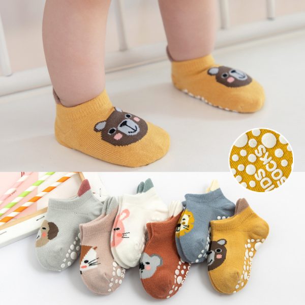 3D anti-slip baby floor socks