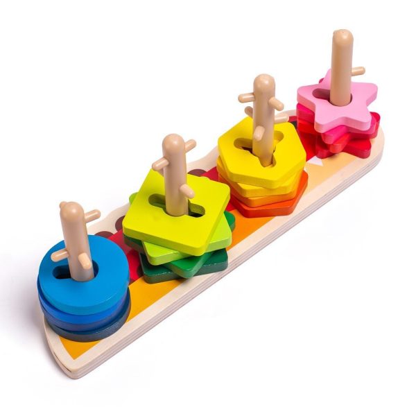 Color-cognition Building Block Toys