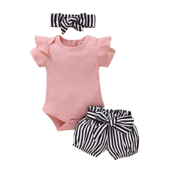 Striped Set for Toddler Girls