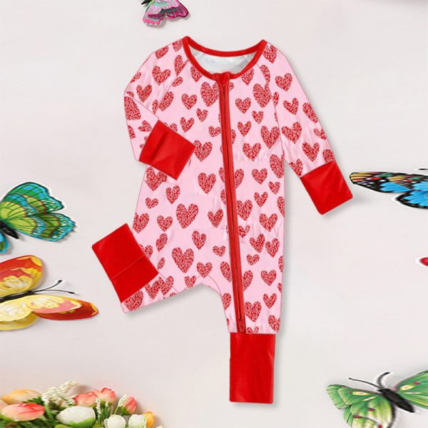 Baby girl's casual romper