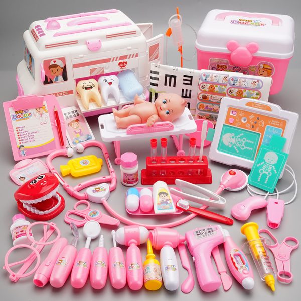 Little Doctor Toy Set For Girls' Pretend Play